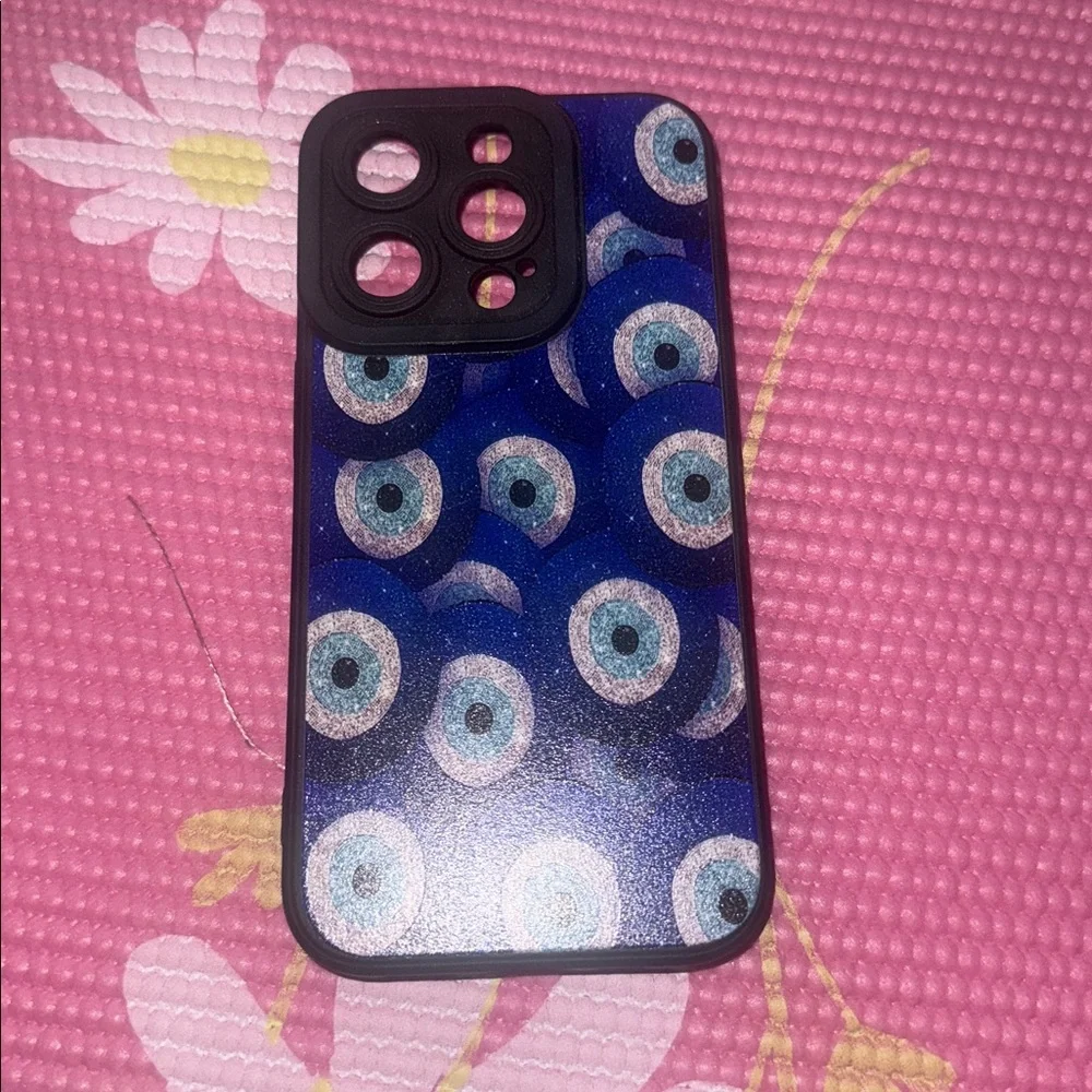 Blue Evil Eye Phone Case